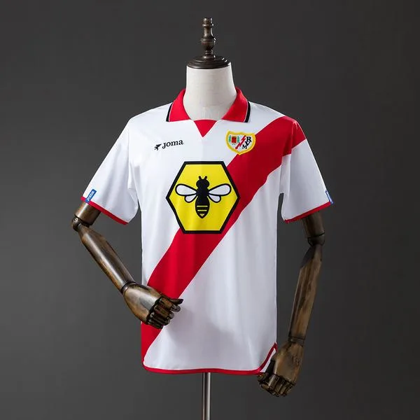 Camiseta de fútbol Rayo Vallecano 2001/02 LOCAL MANGA CORTA VERSION FAN
